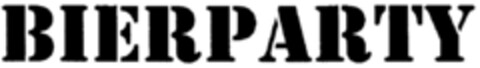 BIERPARTY Logo (DPMA, 21.02.1997)