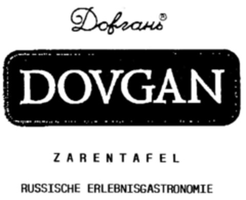 DOVGAN Logo (DPMA, 13.03.1998)