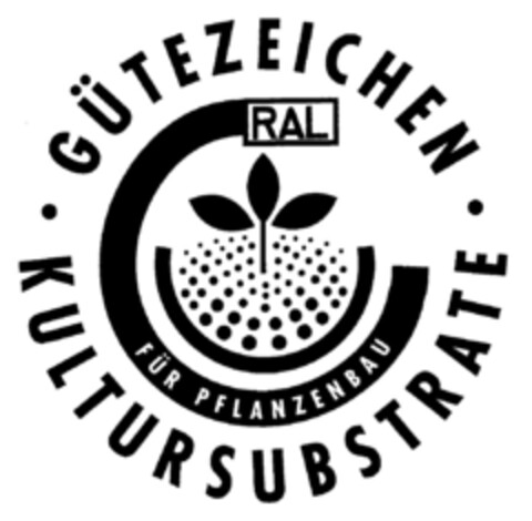 GÜTEZEICHEN KULTURSUBSTRATE FÜR PFLANZENBAU RAL Logo (DPMA, 21.01.2000)