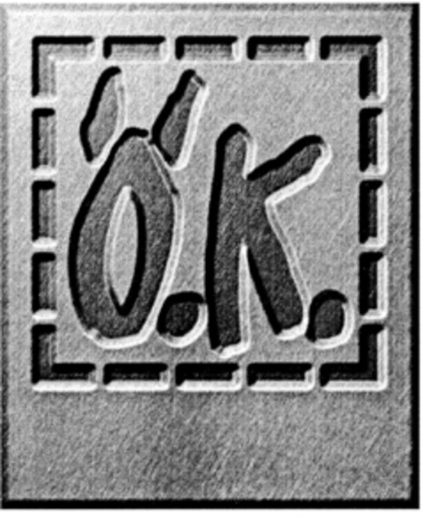 Ö.K. Logo (DPMA, 05/25/1998)