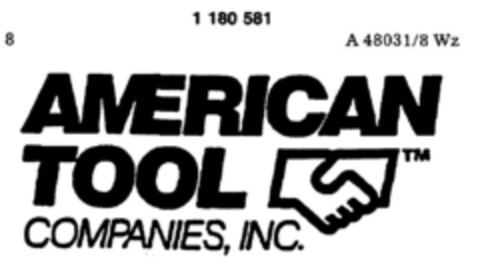 AMERICAN TOOL COMPANIES, INC. Logo (DPMA, 24.04.1990)