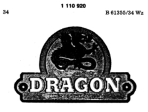 DRAGON Logo (DPMA, 10/25/1978)