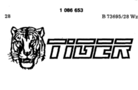 TiGER Logo (DPMA, 01/05/1984)