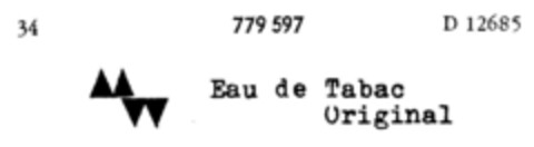 Eau de Tabac Original Logo (DPMA, 20.04.1961)