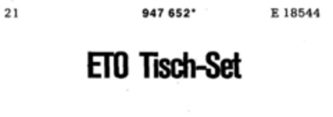 ETO Tisch-Set Logo (DPMA, 23.03.1976)