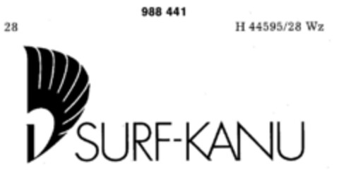 SURF-KANU Logo (DPMA, 17.08.1978)