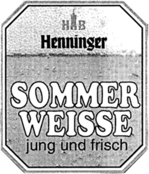 HB Henninger SOMMER WEISSE Logo (DPMA, 04/13/1994)