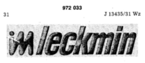 in leckmin Logo (DPMA, 04.07.1977)