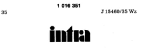 intra Logo (DPMA, 08/30/1979)