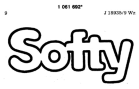 Softy Logo (DPMA, 22.02.1984)