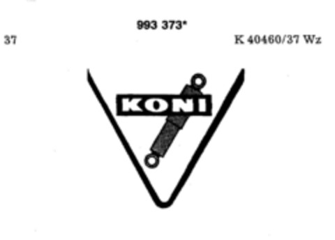 KONI Logo (DPMA, 04/02/1979)