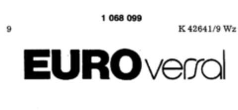 EUROversal Logo (DPMA, 30.10.1980)