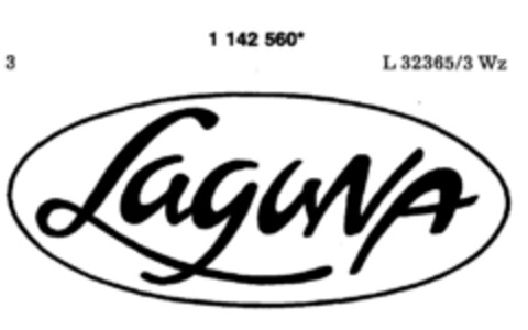 LAGUNA Logo (DPMA, 02.06.1989)