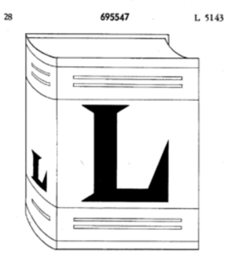 L Logo (DPMA, 12/09/1955)