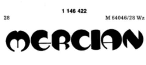 MERCIAN Logo (DPMA, 26.11.1988)