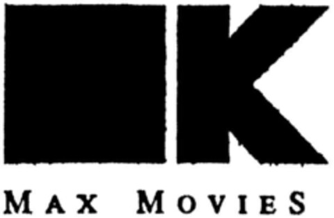 MAX MOVIES Logo (DPMA, 12.05.1993)