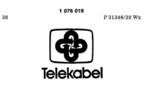 Telekabel Logo (DPMA, 27.03.1984)