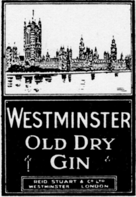 WESTMINSTER OLD DRY GIN Logo (DPMA, 09.12.1959)