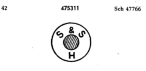 S&S H Logo (DPMA, 18.06.1934)