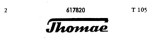 Thomae Logo (DPMA, 12/02/1949)