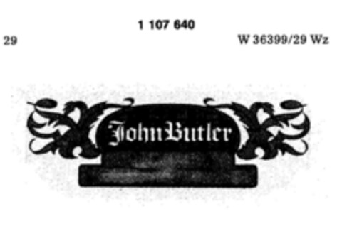 John Butler Logo (DPMA, 30.07.1986)