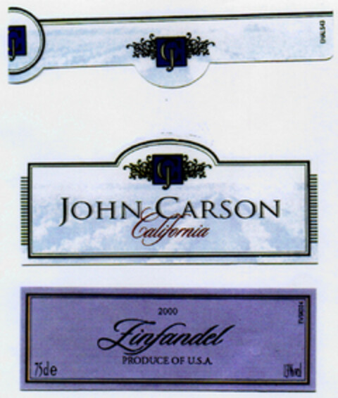 John Carson Logo (DPMA, 09/20/2001)