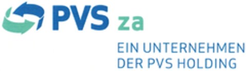 PVS za EIN UNTERNEHMEN DER PVS HOLDING Logo (DPMA, 08/25/2010)