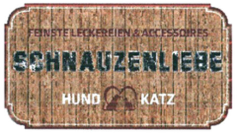 FEINSTE LECKEREIEN & ACCESSOIRES SCHNAUZENLIEBE HUND KATZ Logo (DPMA, 15.07.2021)