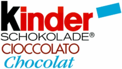 Kinder SCHOKOLADE CIOCCOLATO Chocolat Logo (DPMA, 27.05.2004)