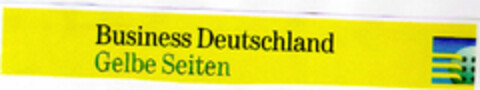 Business Deutschland Gelbe Seiten Logo (DPMA, 11/28/1997)