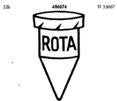 ROTA Logo (DPMA, 05/31/1934)