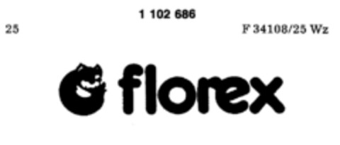 florex Logo (DPMA, 12/20/1985)