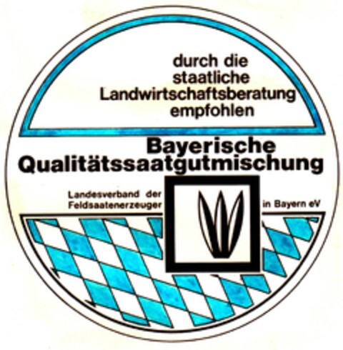 Bayerische Qualitätssaatgutmischung Logo (DPMA, 12/11/1972)