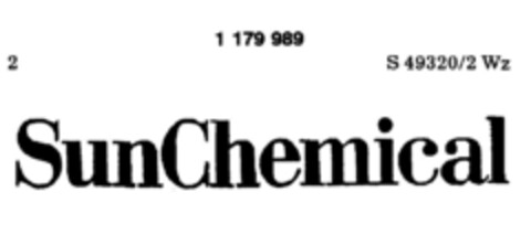 SunChemical Logo (DPMA, 10/31/1989)