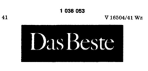 Das Beste Logo (DPMA, 02.04.1979)