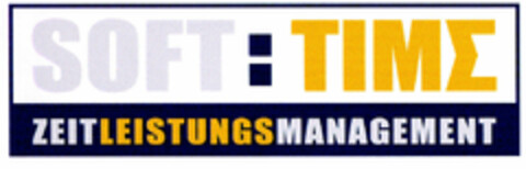 SOFT:TIME ZEITLEISTUNGSMANAGEMENT Logo (DPMA, 02/16/2000)