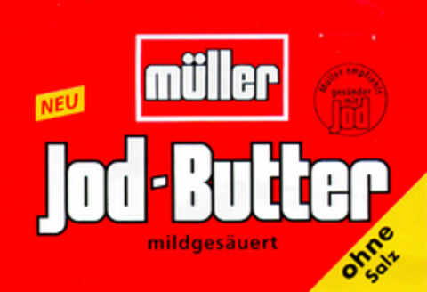 müller Jod-Butter Logo (DPMA, 02/23/2000)