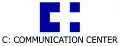 C: COMMUNICATION CENTER Logo (DPMA, 02/09/2001)