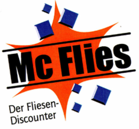 Mc Flies Der Fliesen-Discounter Logo (DPMA, 10.04.2001)
