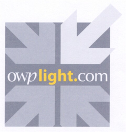 owp light.com Logo (DPMA, 19.04.2008)