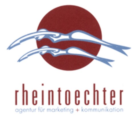 rheintoechter agentur für marketing + kommunikation Logo (DPMA, 22.08.2008)