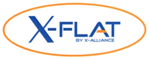 X-FLAT BY X-ALLIANCE Logo (DPMA, 10.02.2009)