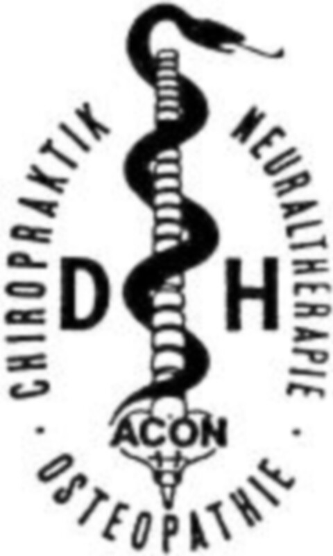 DH ACON CHIROPRAKTIK OSTEOPATHIE NEURALTHERAPIE Logo (DPMA, 11/12/2009)