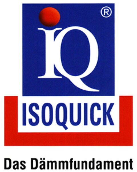 IQ ISOQUICK Das Dämmfundament Logo (DPMA, 12/10/2009)