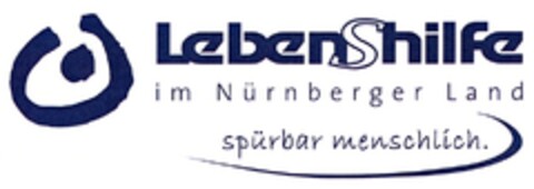 Lebenshilfe im Nürnberger Land spürbar menschlich Logo (DPMA, 10/05/2010)