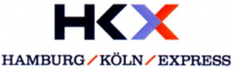 HKX HAMBURG/KÖLN/EXPRESS Logo (DPMA, 20.01.2011)