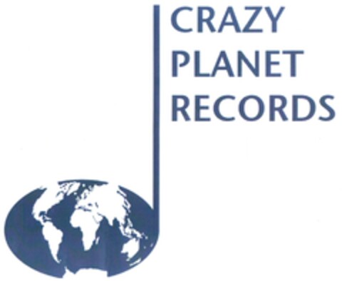 CRAZY PLANET RECORDS Logo (DPMA, 10.09.2012)