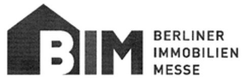 BIM BERLINER IMMOBILIEN MESSE Logo (DPMA, 05.12.2012)