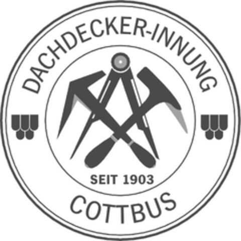 DACHDECKER-INNUNG COTTBUS SEIT 1903 Logo (DPMA, 26.09.2013)