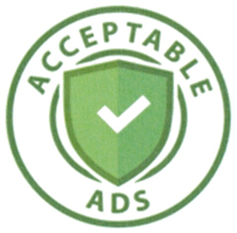 ACCEPTABLE ADS Logo (DPMA, 23.12.2013)